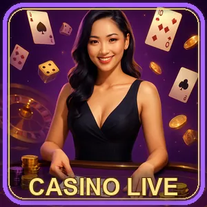 Bàn Baccarat trực tuyến với người chia bài thật